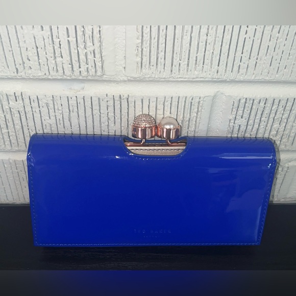 TED BAKER Kattia Crystal Pearl Bobble Wallet - Picture 1 of 7